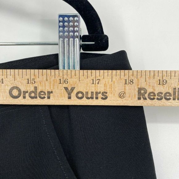 Patagonia Straight Leg Athletic Pants Size 12 Stretch Pull On Drawstring Black - Picture 8 of 10